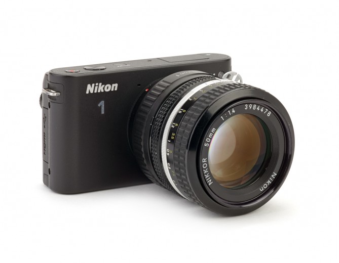 Nikon 1 J1 + Nikon Nikkor Ai-S 50/1.4