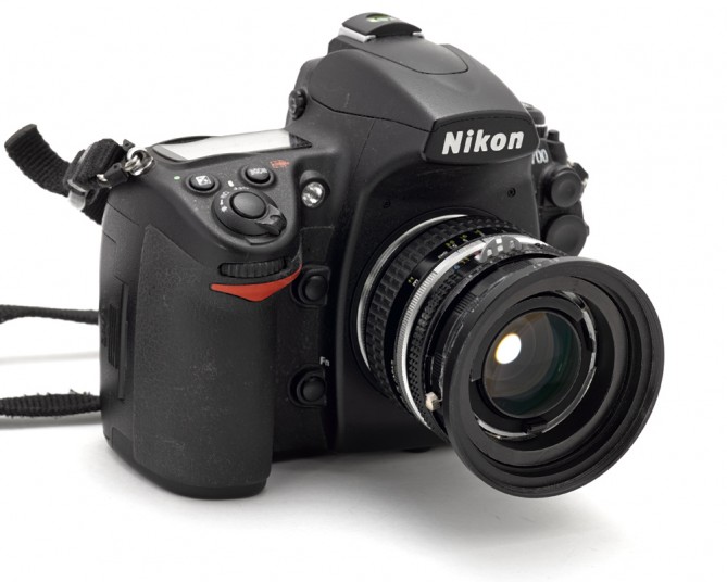 Перевертыш для макро из Nikon Nikkor 50/1.4