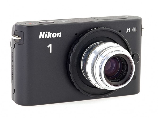 Nikon 1J1 и Wollensak Cine Raptar 25/1.5
